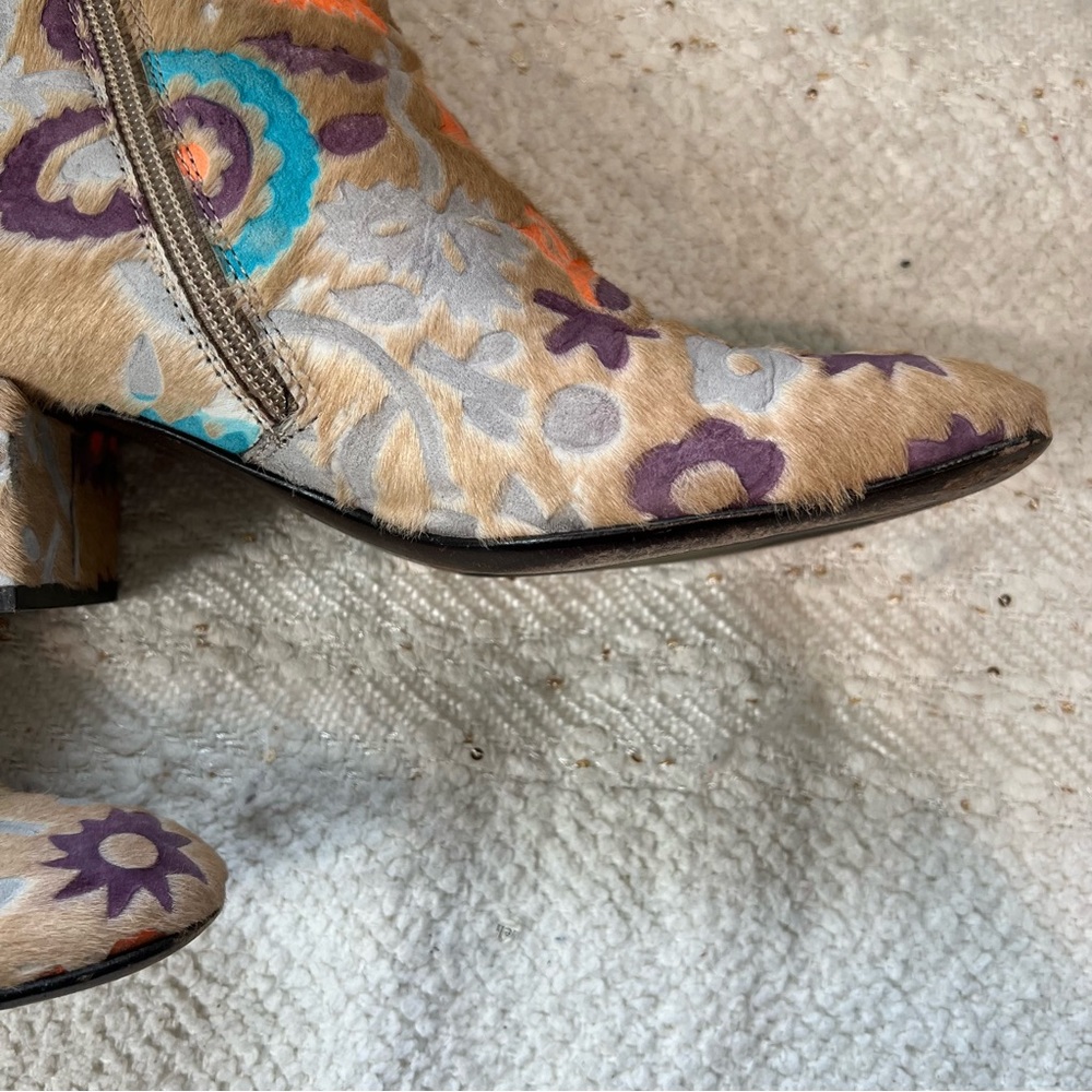 AGL Multicolor Patterned Ankle Boots - image 4